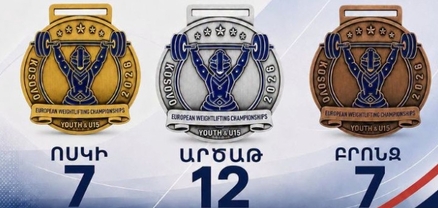 Հայաստանի ծանրամարտի հավաքականը ԵԱ 2026-ում նվաճել է 26 մեդալ