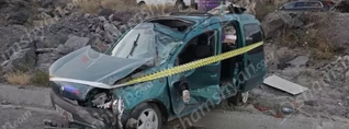 Երևան-Գյումրի ավտոճանապարհին Reno-ն հայտնվել է երթևեկելի գոտուց դուրս. հարազատ եղբայրները հոսպիտալացվել են