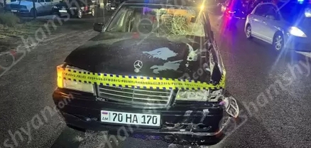 Երևան-Արմավիր ավտոճանապարհին Mercedes-ը վրաերթի է ենթարկել հետիոտնին․ վերջինը տեղում մահացել է
