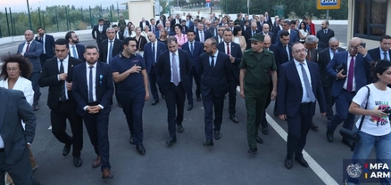 «Մարգարա» անցակետ են այցելել ԱԳՆ ղեկավար կազմը և արտերկրում ՀՀ դեսպանները