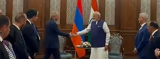 Փաշինյանը Բիշքեկում հանդիպել է Հնդկաստանի վարչապետի հետ