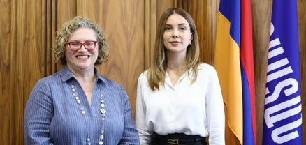 Աննա Գրիգորյանն ընդունել է ՄԹ դեսպան Ալեքսանդրա Քոուլին