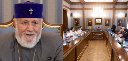 Կաթողիկոսն ընդունել է Քրիստոնյա գործարարների միության անդամներին․ Մայր Աթոռ