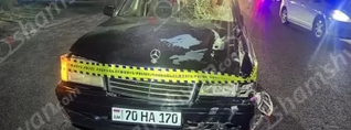 Երևան-Արմավիր ավտոճանապարհին Mercedes-ը վրաերթի է ենթարկել հետիոտնին․ վերջինը տեղում մահացել է