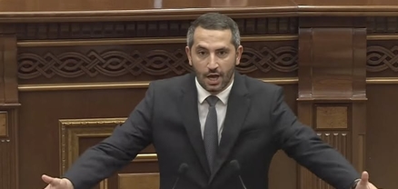 Քրիստինե Վարդանյանի ելույթից հետո Ռուբեն Ռուբինյանը չդիմացավ ու արտահերթ վերևից իջավ ներքև՝ պատասխանելու