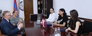ՄԻՊ-ը և Կանադայի դեսպանը քննարկել են մարդու իրավունքների պաշտպանության և ժողովրդավարական արժեքների ամրապնդման հարցեր