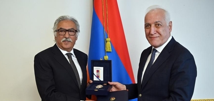 ՀԲԸՄ նախագահը պարգևատրվել է «Հայրենիքին մատուցած ծառայությունների համար» 1-ին աստիճանի շքանշանով