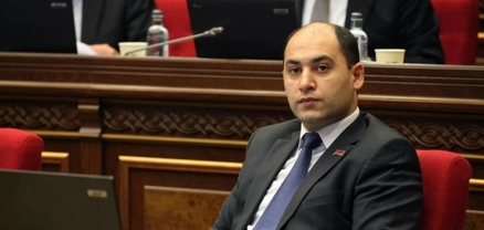 Ձերբակալվել է ԱԺ նախկին պատգամավոր Մարտուն Գրիգորյանը