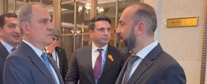 Արարատ Միրզոյանը Բիշքեկում կարճատև շփում է ունեցել Ջեյհուն Բայրամովի հետ
