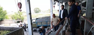Պապոյանն այցելել է Արարատ» կոնյակի-գինու-օղու կոմբինատի մթերման կայան