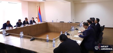 Քննարկվել է Հայաստան-Չինաստան երկկողմ օրակարգի հարցերի լայն շրջանակ