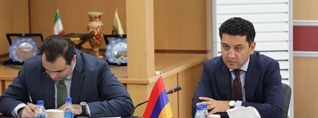 Հայ և իրանցի պաշտոնյաները քննարկել են Սյունիքով անցնող երկաթուղին և «Հյուսիս - Հարավ» միջանցքին մասնակցությունը