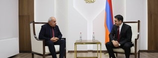 ՀՀ անվտանգության խորհրդի քարտուղարը ընդունել է  Վրաստանի արտակարգ և լիազոր դեսպանին