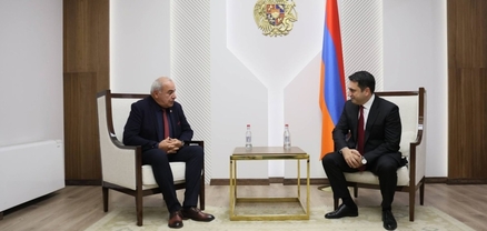 ՀՀ անվտանգության խորհրդի քարտուղարը ընդունել է  Վրաստանի արտակարգ և լիազոր դեսպանին