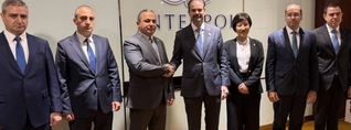 ՀՀ քննչական կոմիտեի նախագահ Արթուր Պողոսյանը Չինաստանում հանդիպել է Ինտերպոլի գլխավոր քարտուղարին