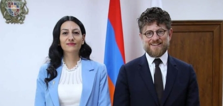 ՄԻՊ-ը հանդիպել է ՀՀ-ում դիվանագիտական առաքելությունն ավարտող Ֆրանսիայի դեսպանի հետ
