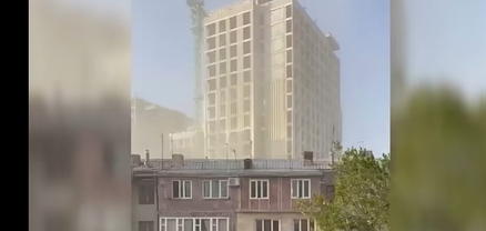 Ուժեղ քամի՝ Երևանում․ Նոր Նորքը փոշու ամպով է ծածկվել