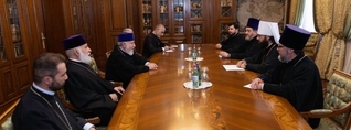 Հավատով կհաղթահարվեն փորձությունները․ Վեհափառն ընդունել է Վոլոկոլամսկի միտրոպոլիտ Անտոնիին