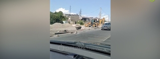1 տեխնիկա, 2 բանվոր․ հյուսիս–հարավ ճանապարհի բացմանը երևի էլի ենք սպասելու