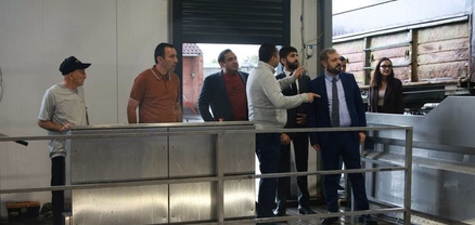 Գևորգ Պապոյանը հետևել է խաղողի մթերումների ընթացքին