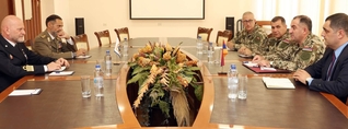 Էդվարդ Ասրյանն ընդունել է Ռազմական սպորտի միջազգային խորհրդի գլխավոր քարտուղարին
