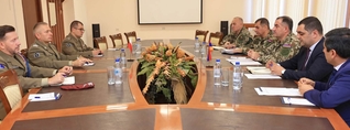 Էդվարդ Ասրյանը հանդիպել է Լեհաստանի ԶՈւ գլխավոր շտաբի պետի խորհրդականին