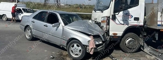 Սիս-Նորամարգ գյուղերի խաչմերուկում բախվել են «Mercedes»-ը և «JAC» մակնիշի բեռնատարը․ կա վիրավոր