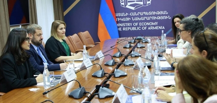 Պապոյանն ընդունել է ՎԶԵԲ-ի Թուրքիայի և Կովկասի հարցերով գործադիր տնօրենի գլխավորած պատվիրակությանը