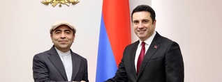 Ալեն Սիմոնյանն ու Իրանի դեսպանը քննարկել են երկկողմ բազմաոլորտ համագործակցությանն առնչվող տարբեր հարցեր