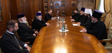 Հավատով կհաղթահարվեն փորձությունները․ Վեհափառն ընդունել է Վոլոկոլամսկի միտրոպոլիտ Անտոնիին
