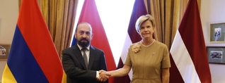 Ռիգայում Միրզոյանի պաշտոնական քննարկումները մեկնարկել են Լատվիայի ԱԳ նախարարի հետ առանձնազրույցով