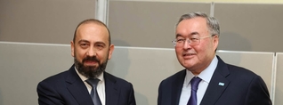 Արարատ Միրզոյանը հանդիպել է Ղազախստանի ԱԳ նախարարի հետ