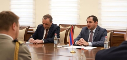 Ֆրանսիայի դեսպանի հետ քննարկվել են գործակցության ընթացքին և հեռանկարներին առնչվող հարցեր