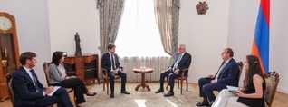 Մհեր Գրիգորյանն ընդունել է ՀՀ-ում դիվանագիտական առաքելությունն ավարտող Ֆրանսիայի դեսպանին