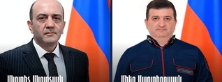 ՊԵԿ վարչության պետն ու տեղակալը պարգևատրվել են Երախտագիտության մեդալով