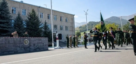 ԱԱԾ սահմանապահ զորքերում տեղի ունեցավ նորակոչիկ զինծառայողների երդման արարողություն