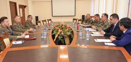 Էդվարդ Ասրյանը հանդիպել է Լեհաստանի ԶՈւ գլխավոր շտաբի պետի խորհրդականին