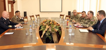 Էդվարդ Ասրյանն ընդունել է Ռազմական սպորտի միջազգային խորհրդի գլխավոր քարտուղարին