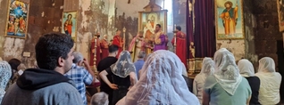 Չնայած թեմի առաջնորդի բացակայությանը՝ Գառնահովիտի Ս․ Գևորգ եկեղեցում նշվել է Ս․ Գևորգ զորավարի տոնը