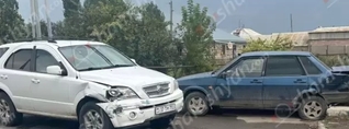 Մեծ Մասրիկում բախվել են Kia-ն և «ՎԱԶ 2107»-ը․ կա վիրավոր