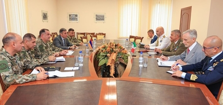 ՊՆ-ում քննարկվել է պաշտպանության բնագավառում Հայաստան-Իտալիա համագործակցությունը