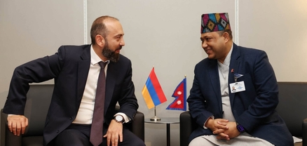Արարատ Միրզոյանը և Նեպալի ԱԳ նախարարը քննարկել են երկկողմ հարաբերությունների զարգացման հնարավորությունները