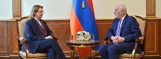 Վահագն Խաչատուրյանն ընդունել է ՀՀ-ում Գերմանիայի արտակարգ և լիազոր դեսպան Կլաուդիա Բուշին