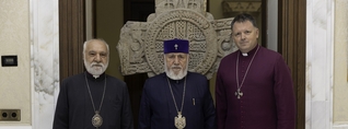 Վեհափառն ընդունել է Նորվիչի թեմակալ առաջնորդին