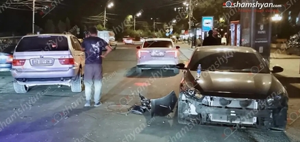 «Վերնիսաժ»-ի մոտ բախվել են «Kia Forte»-ն և «BMW X5»-ը