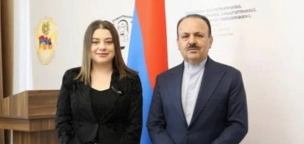 Քրեակատարողական ծառայության պետն ընդունել է Իրանի փոխդեսպանին