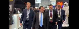 Սուրեն Պապիկյանը շրջայց է կատարել Future Forces Exhibition & Forum միջազգային ցուցահանդեսի տաղավարներով