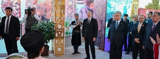 Փաշինյանը Թուրքմենբաշիում լսել է ադրբեջանական մուղամ և ծանոթացել «Ղարաբաղի տան» ցուցադրությանը