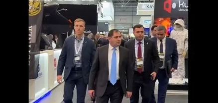 Սուրեն Պապիկյանը շրջայց է կատարել Future Forces Exhibition & Forum միջազգային ցուցահանդեսի տաղավարներով