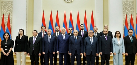 Տեղի է ունեցել Կառավարության անդամների երդմնակալության արարողությունը